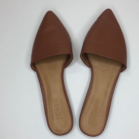 J. Crew Factory Shoes - J Crew factory Brown leather loafers Sz.6